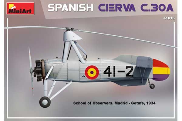 Испанский CIERVA C.30A (MiniArt 41016)