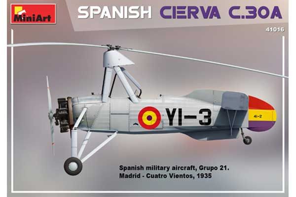 Испанский CIERVA C.30A (MiniArt 41016)