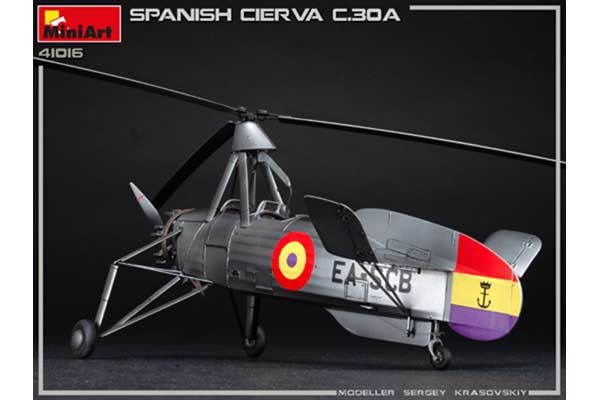 Испанский CIERVA C.30A (MiniArt 41016)