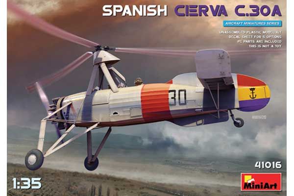 Испанский CIERVA C.30A (MiniArt 41016)