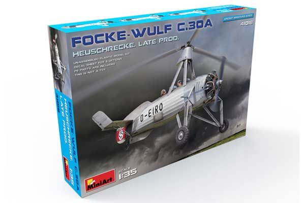 Focke Wulf FW C.30A “Heuschrecke” Пізнього Виробництва (MiniArt 41018) 1/35