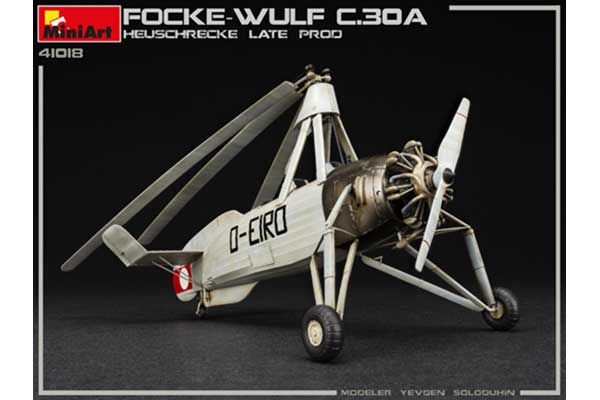 Focke Wulf FW C.30A “Heuschrecke” Пізнього Виробництва (MiniArt 41018) 1/35