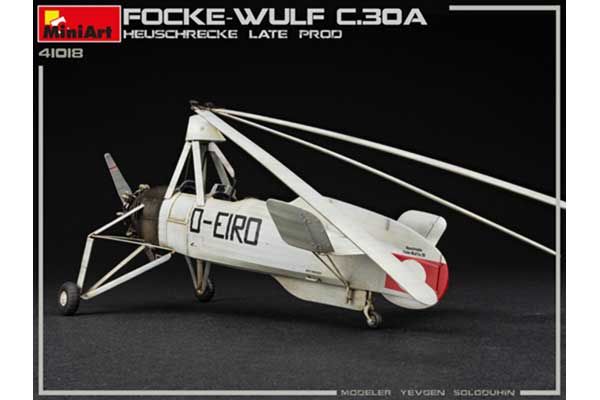 Focke Wulf FW C.30A “Heuschrecke” Пізнього Виробництва (MiniArt 41018) 1/35