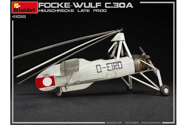 Focke Wulf FW C.30A “Heuschrecke” Пізнього Виробництва (MiniArt 41018) 1/35