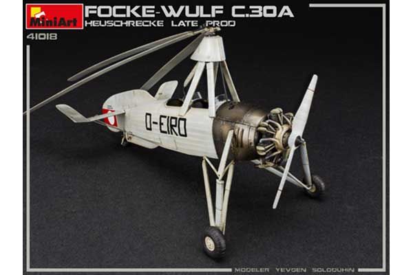 Focke Wulf FW C.30A “Heuschrecke” Пізнього Виробництва (MiniArt 41018) 1/35
