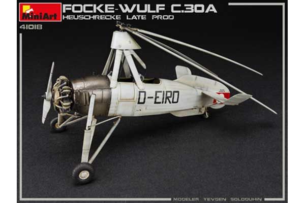 Focke Wulf FW C.30A “Heuschrecke” Пізнього Виробництва (MiniArt 41018) 1/35