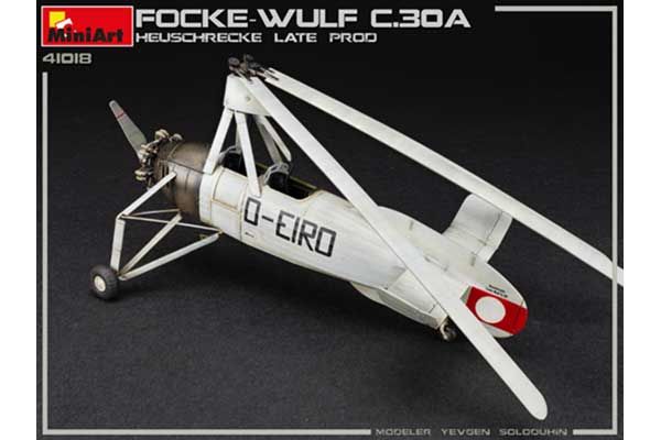 Focke Wulf FW C.30A “Heuschrecke” Пізнього Виробництва (MiniArt 41018) 1/35