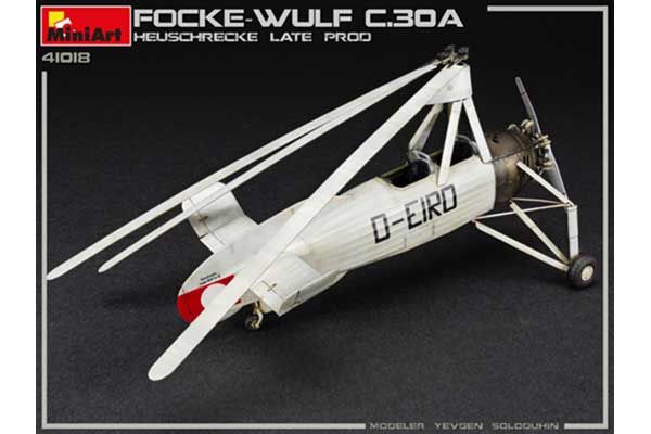 Focke Wulf FW C.30A “Heuschrecke” Пізнього Виробництва (MiniArt 41018) 1/35