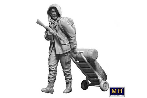 Постапокалиптика. Последний Мост. Набор №4. Вадим (Master Box 24076) 1/24