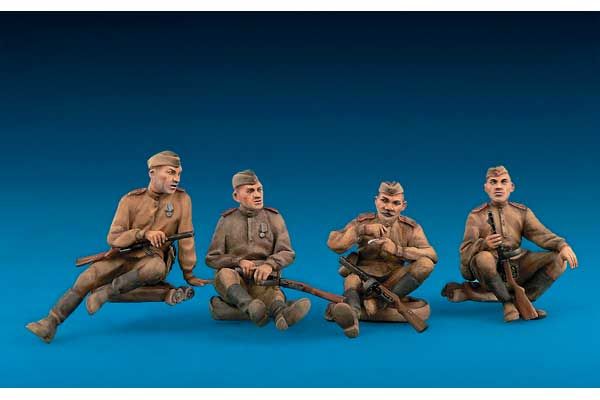 РАДЯНСЬКА ПІХОТА НА ВІДПОЧИНКУ (1943-45) (MiniArt 35001)