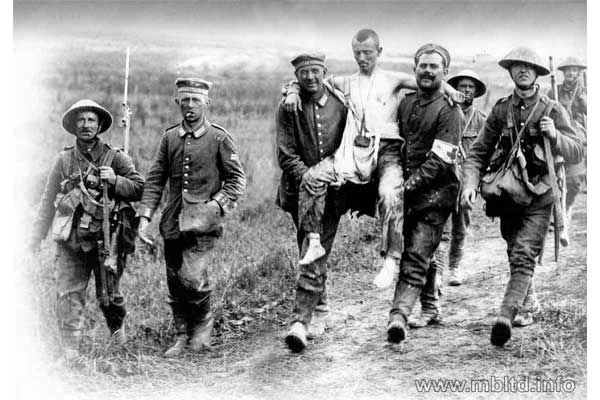 Британські та німецькі солдати, битва на Соммі, 1916 (Master Box 35158) 1/35