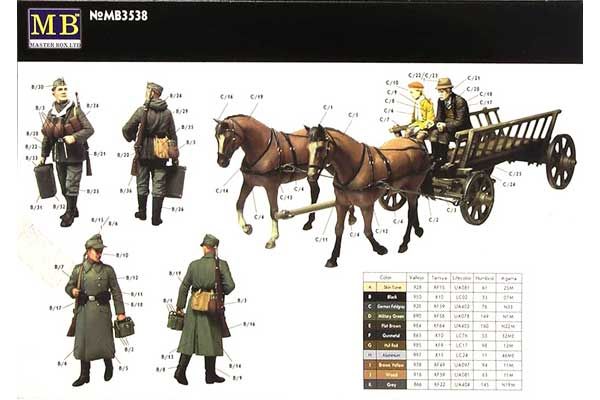 «Где-то в Европе...» 1944г. (Master Box 3538) 1/35