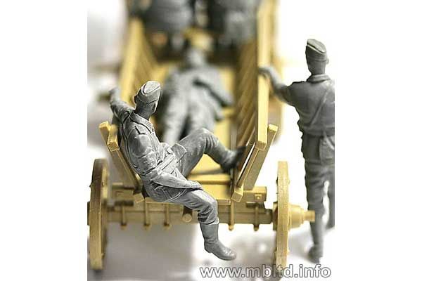 "Дорога в тыл" (Master Box 3558) 1/35