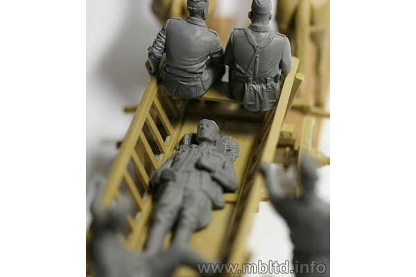 "Дорога в тыл" (Master Box 3558) 1/35
