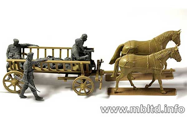 "Дорога в тыл" (Master Box 3558) 1/35