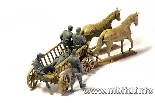 "Дорога в тыл" (Master Box 3558) 1/35