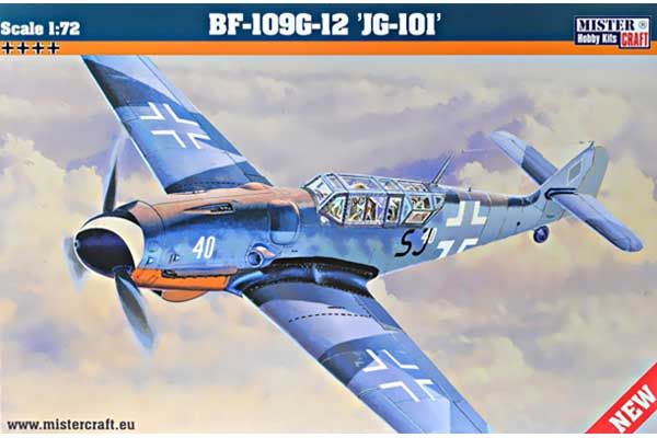 Bf.109G-12 "JG-101" (Mister Craft D25) 1/72