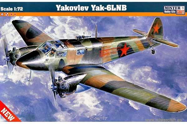 Яковлєв Як-6 ЛНБ (Mister Craft D29) 1/72