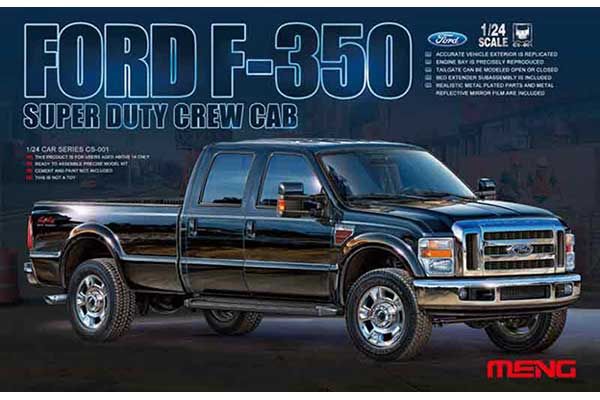 Ford F-350 Super Duty Crew Cab (Meng CS-001) 1/24