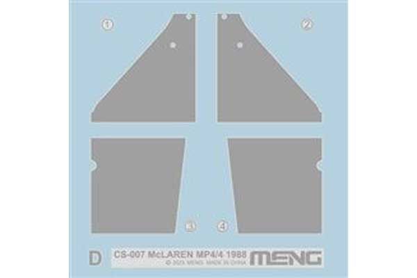 McLaren MP4/4 1988 (Meng CS-007) 1/24