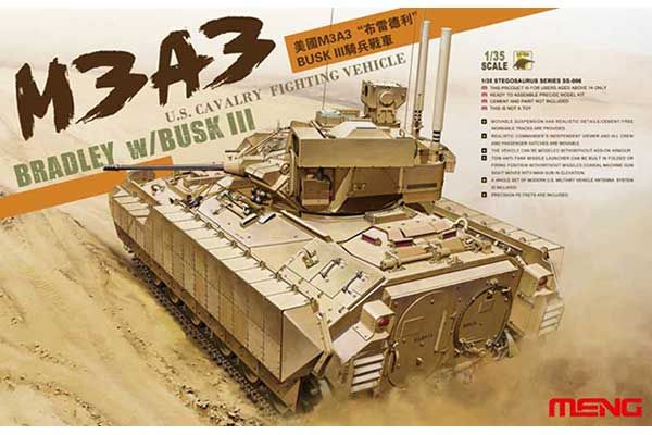 M3A3 BRADLEY w / BUSK III (MENG SS-006) 1/35