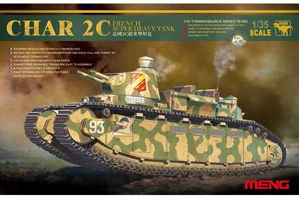 Char 2C (1/35) MENG TS-009