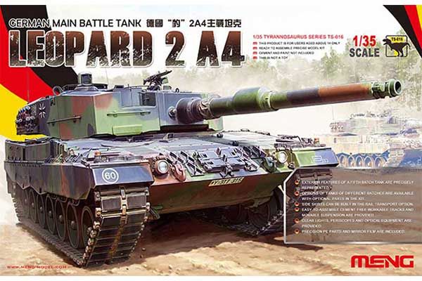LEOPARD 2 A4 (1/35) MENG TS-016