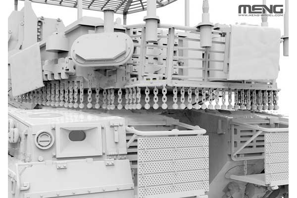 Merkava Mk.4M з решітчастою бронею (Meng TS-056) 1/35
