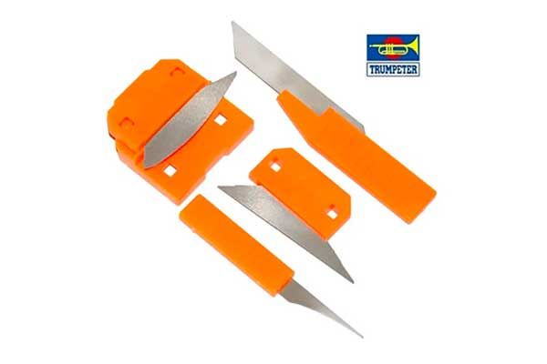 Набір фототравлених пилочок для моделізму - 4 шт. (Master Tools 09917)