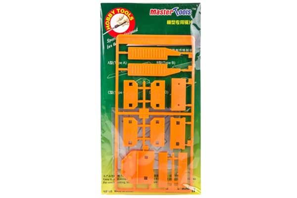 Набір фототравлених пилочок для моделізму - 4 шт. (Master Tools 09917)