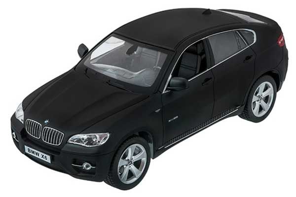 BMW X6 (черная) (MEIZHI 2016b) 1/14
