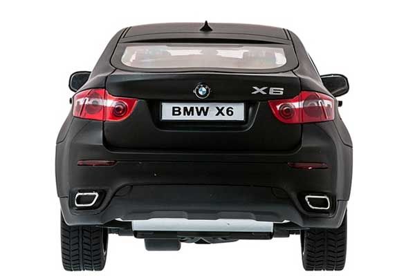 BMW X6 (черная) (MEIZHI 2016b) 1/14