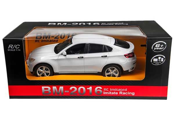 BMW X6 (біла) (MEIZHI 2016w) 1/14