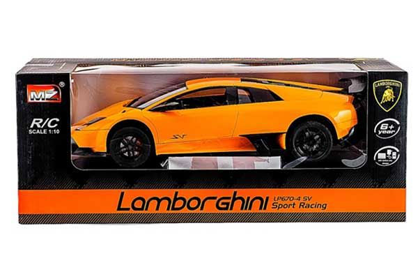 Lamborghini LP670-4 SV (желтая) (MEIZHI 2020y ) 1/10 