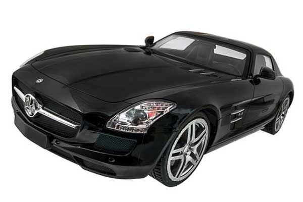 Mercedes-Benz SLS AMG (черная) (MEIZHI 2024b) 1/14