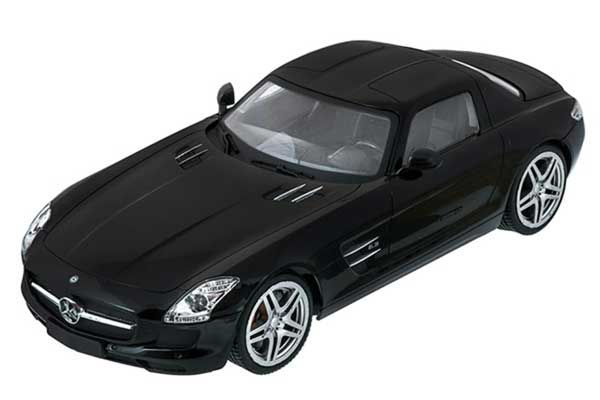 Mercedes-Benz SLS AMG (черная) (MEIZHI 2024b) 1/14