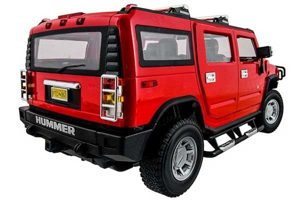 Hummer H2 (красная) (MEIZHI 2026r) 1/14