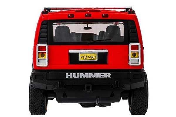 Hummer H2 (красная) (MEIZHI 2026r) 1/14