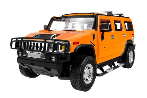 Hummer H2 (желтая) (MEIZHI 2026y) 1/14