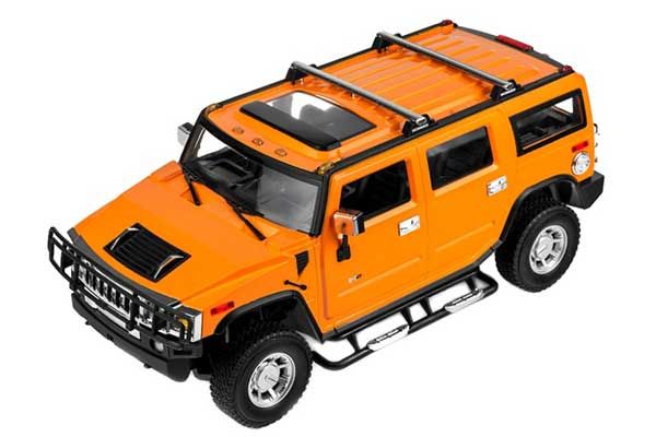 Hummer H2 (желтая) (MEIZHI 2026y) 1/14