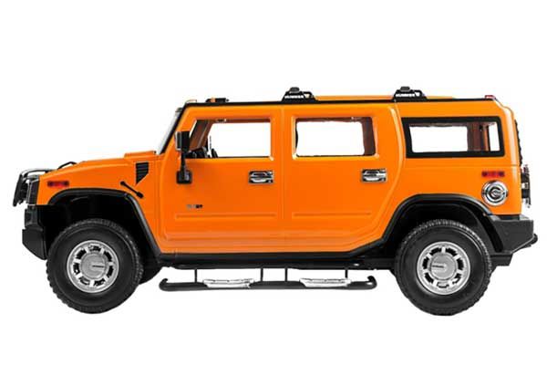 Hummer H2 (желтая) (MEIZHI 2026y) 1/14