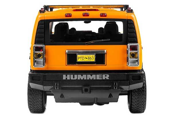Hummer H2 (желтая) (MEIZHI 2026y) 1/14