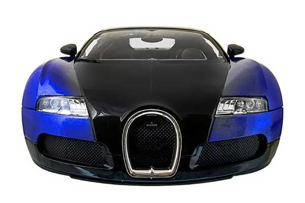 Bugatti Veyron (синяя) (MEIZHI 2032b) 1/14
