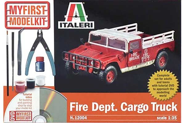 Грузовик пожарной охраны (ITALERI 12004)