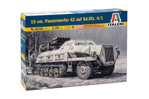 15 cm. PANZERWERFER 42 AUF SD.KFZ. 4/1 (ITALERI 6546) 1/35