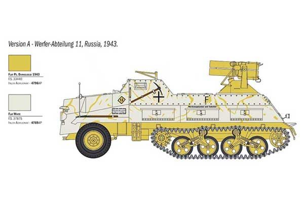 15 cm. PANZERWERFER 42 AUF SD.KFZ. 4/1 (ITALERI 6546) 1/35