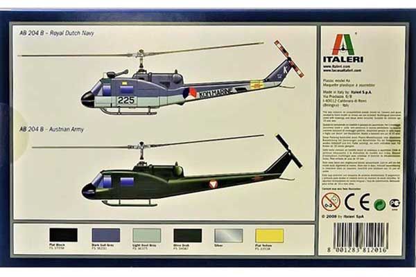 AB-204 B / UH-1 F (ITALERI 1201) 1/72