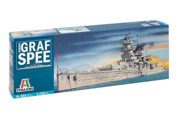 ADMIRAL GRAF SPEE (ITALERI 502) 1/720