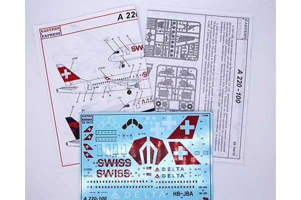 Airbus A220-100 (Eastern Express 144133) 1/144