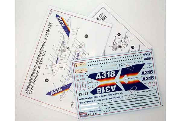 Airbus А318-121 (Eastern Express 14441) 1/144